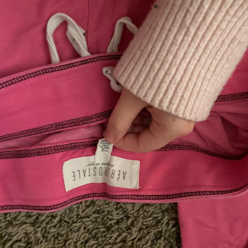 Aeropostale Vibrant Pink Sweatpants